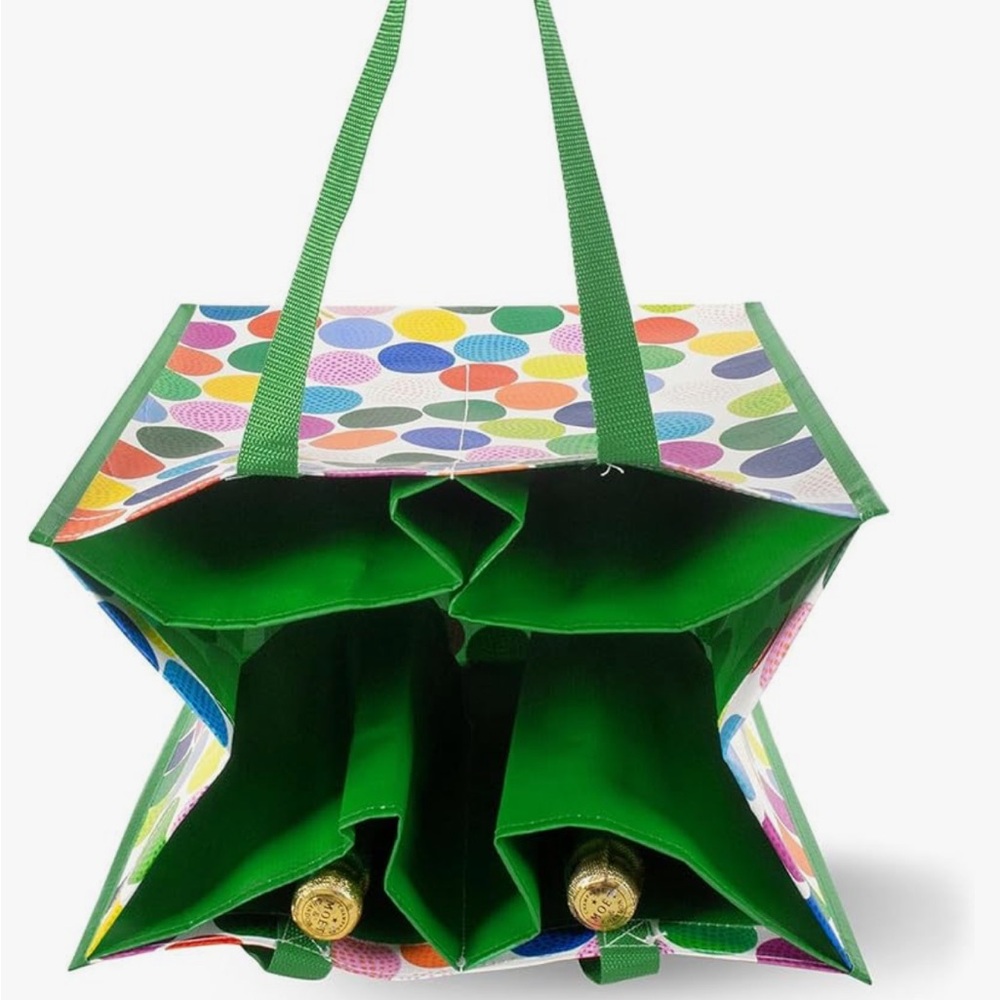 🆕 Kate Spade GOLF BALLS Grocery  Tote